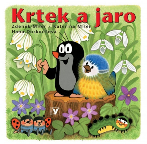 Knížka leporelo - Krtek a jaro