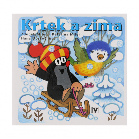 Knížka leporelo - Krtek a zima