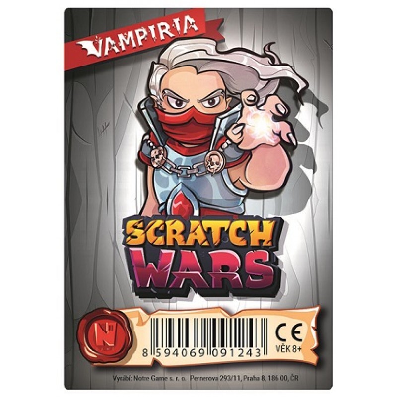 Scratch Wars - Karta hrdiny