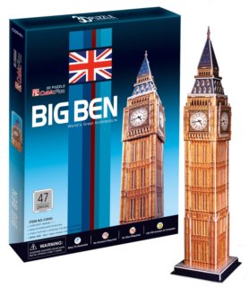 Puzzle 3D - Big Ben - 47 dílků