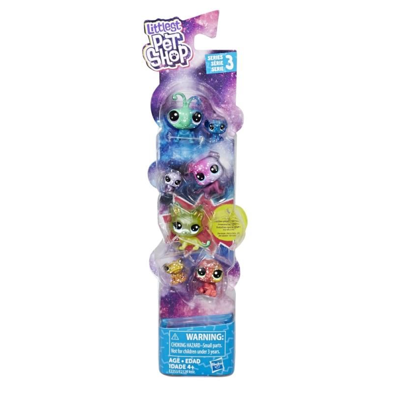 Littles Pet Shop - Kosmická zvířátka 7ks