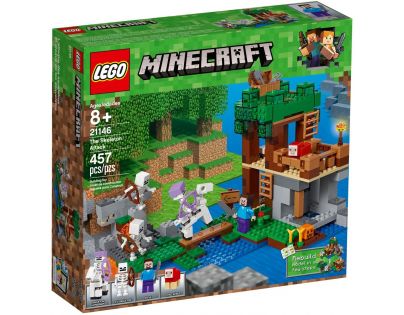 Lego Minecraft 21146 - Utok kostlivcu
