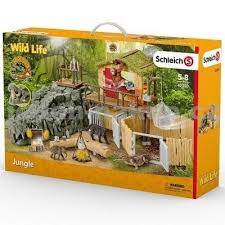 Schleich 42350 - Výzkumná stanice v krokodýlí džungli