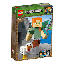 Lego Minecraft 21149 - Velká figurka: Alex s kuřetem