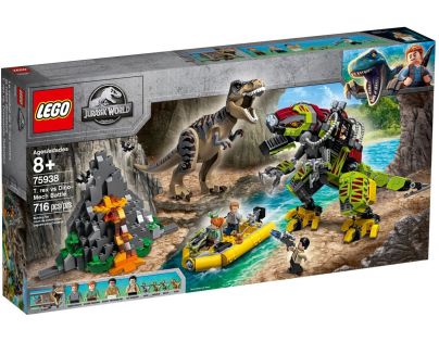 Lego Jursk Sv t 75938 T Rex vs. Dinorobot Hra ky Domino