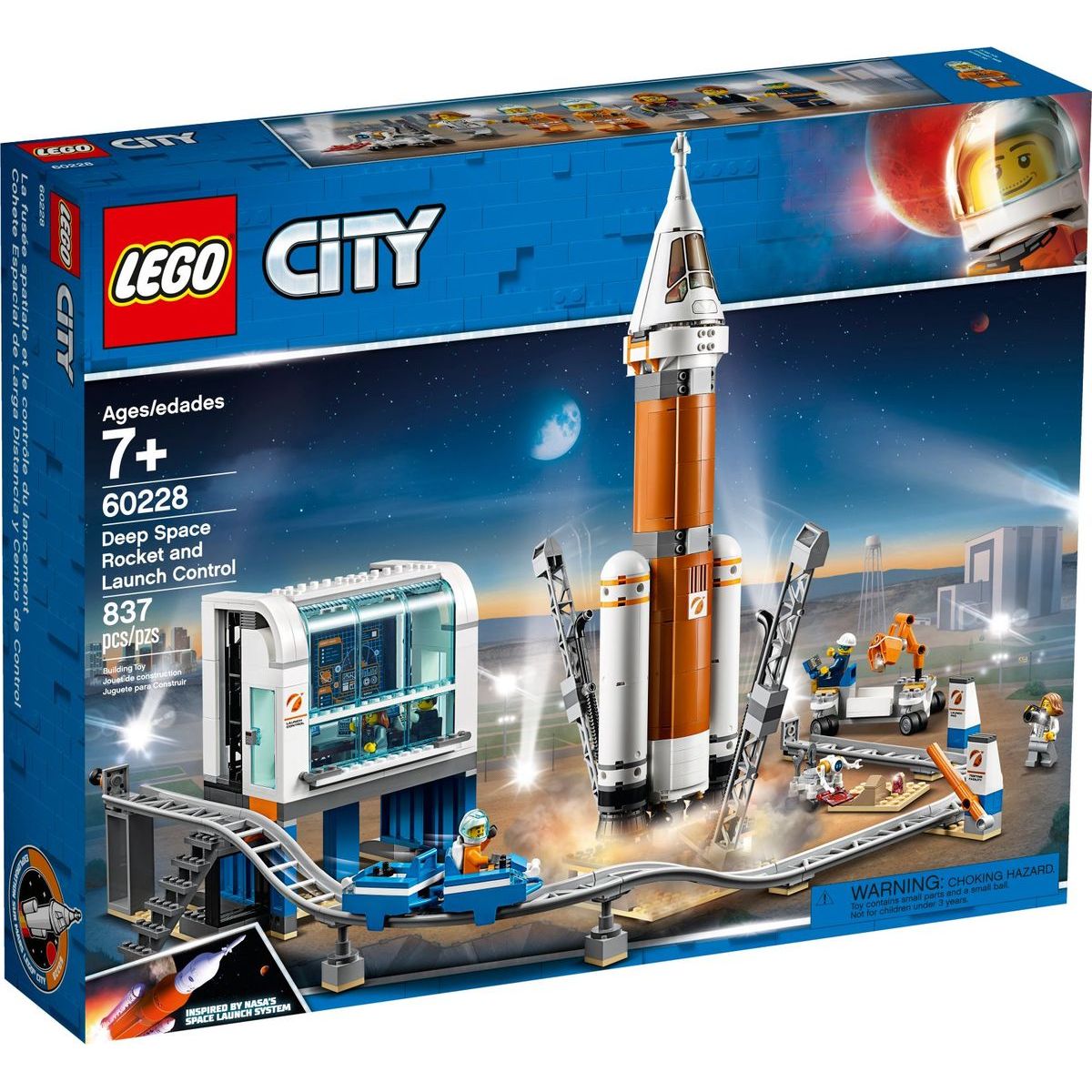 Lego City 60228 - Start vesmírné rakety