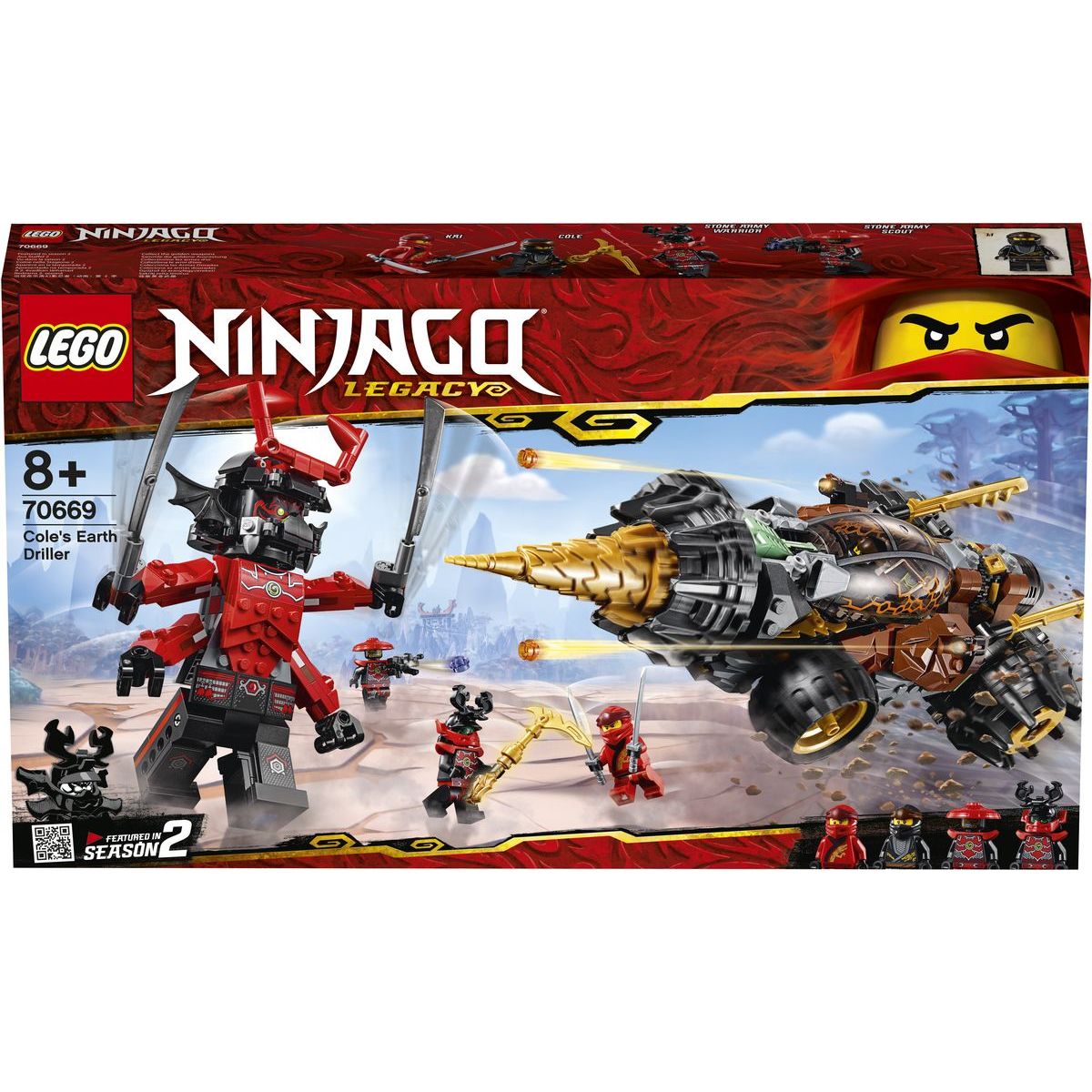 Lego Ninjago 70669 - Coleův razící vrták