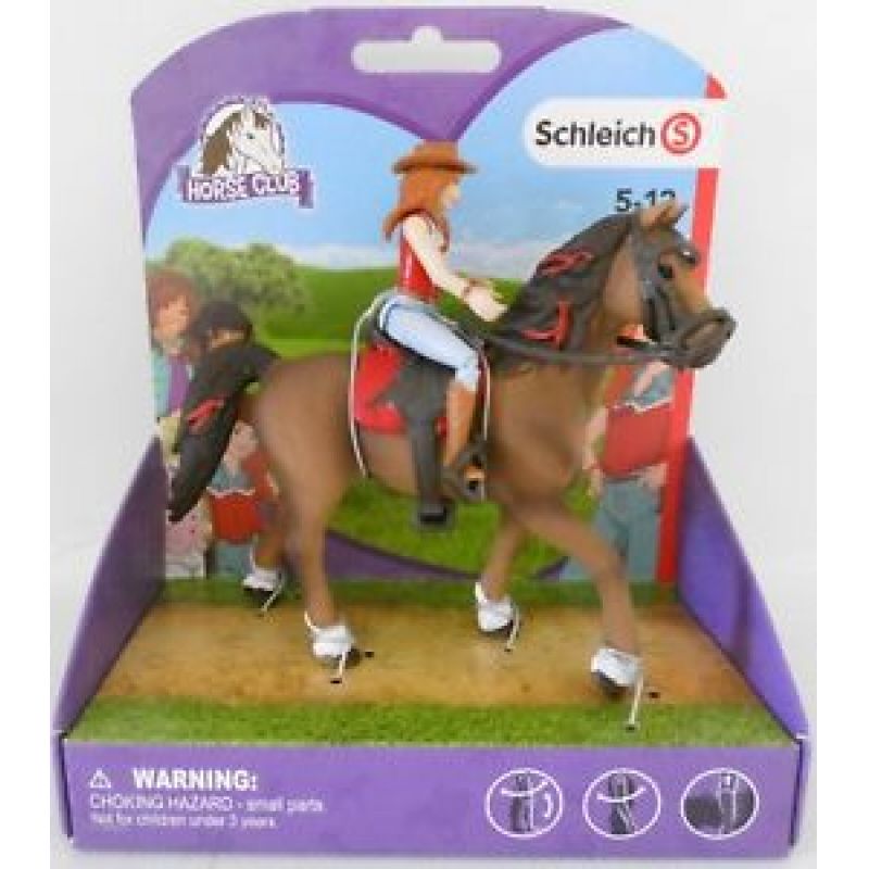Schleich 42411 - Jezdecký klub Hannah a Cayennen