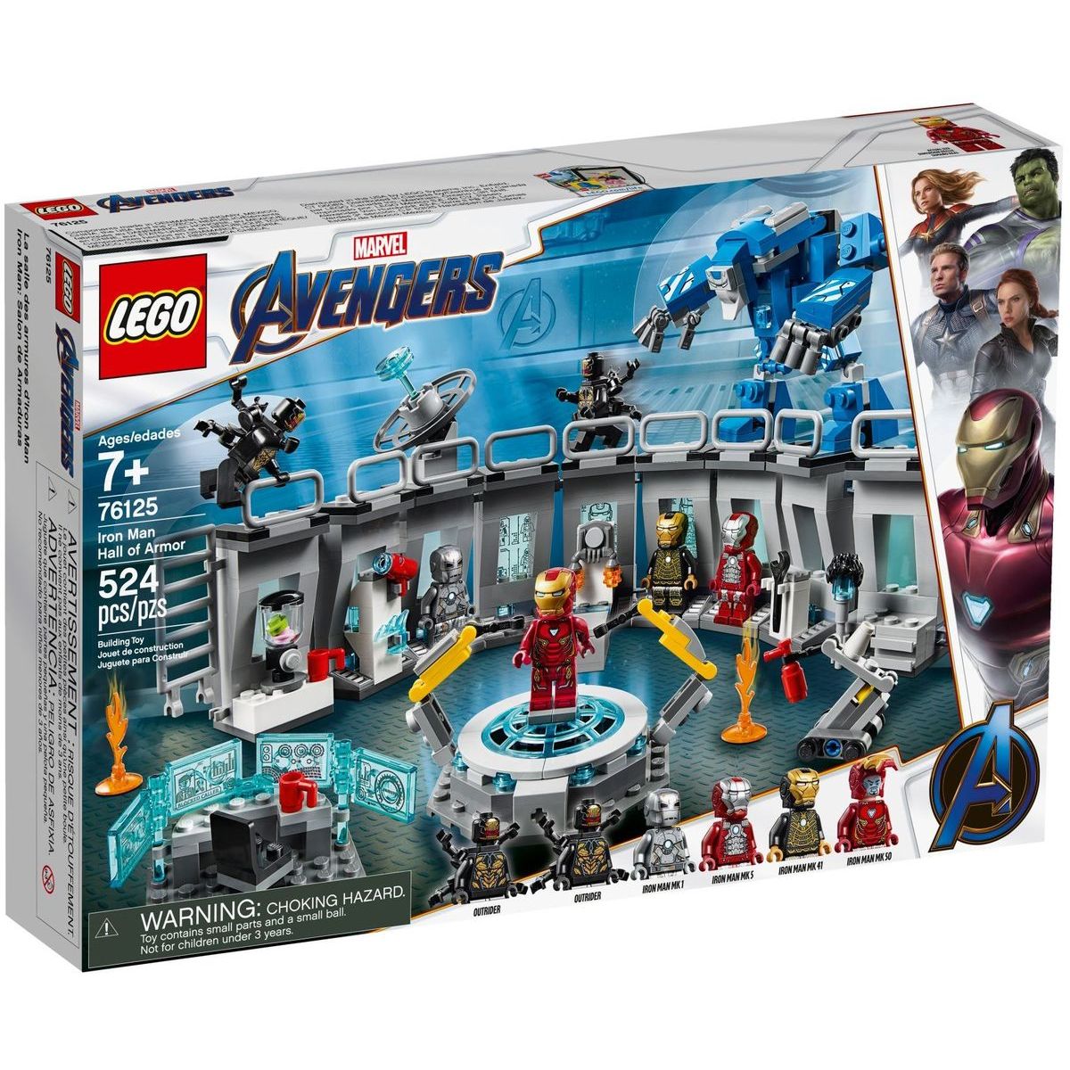 Lego Super Heroes 76125 - Iron Man a jeho obleky