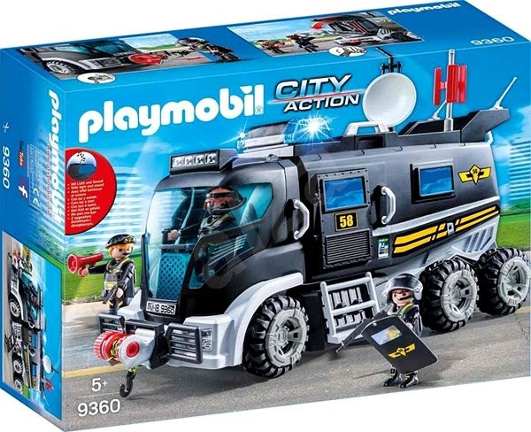 Playmobil 9360 - Nákladní vozidlo speciální jednotky