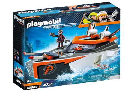 Playmobil 70002 - SPY TEAM - Turbo loď