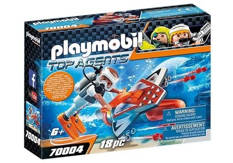 Playmobil 70004 - SPY TEAM - Podvodní křídlo s motorem