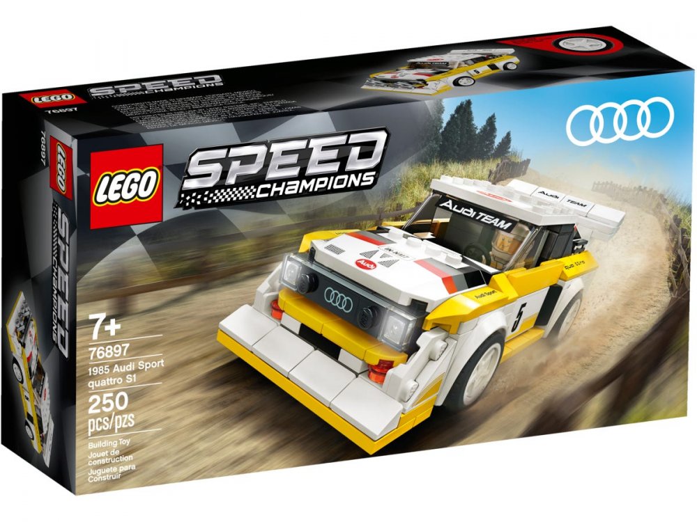 Lego Speed 76897 - Champions 1985 Audi Sport quattro S1