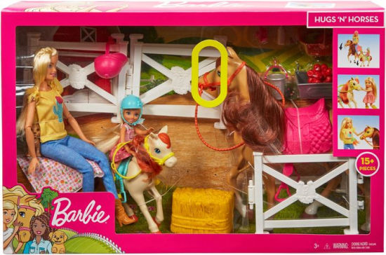 Barbie - Herní set s koníky