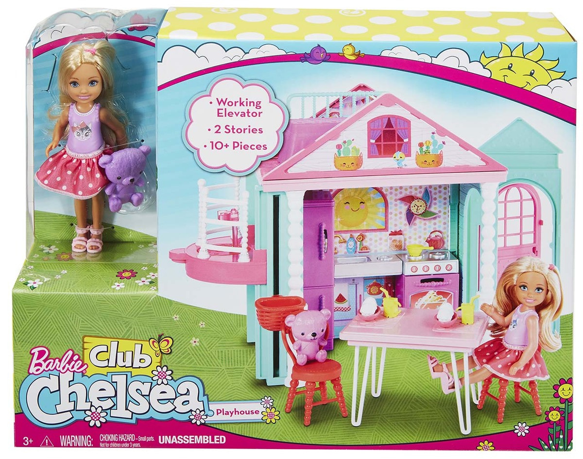 Barbie Chelsea a domeček