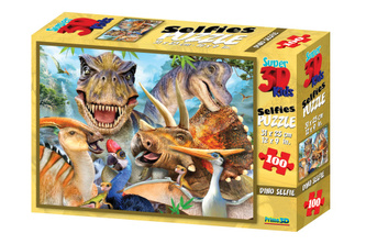 3D Puzzle - Dino selfie
