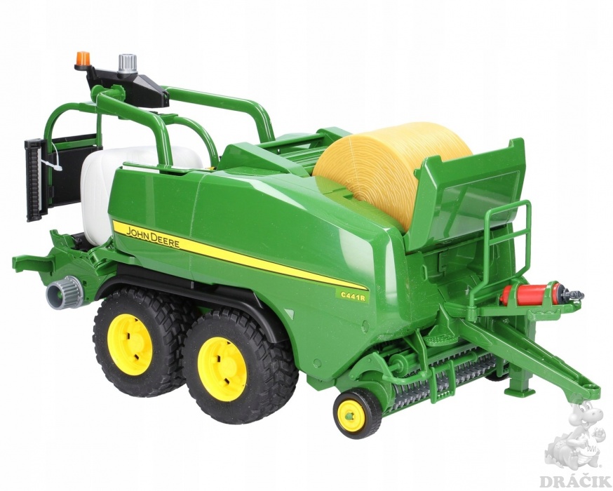 Bruder 2032 - Balíkovač slámy John Deere