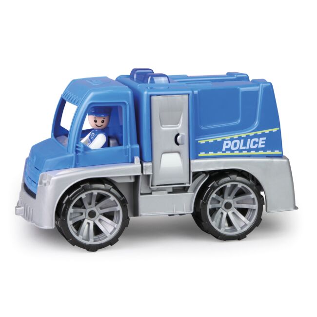 Auto policie s figurkou