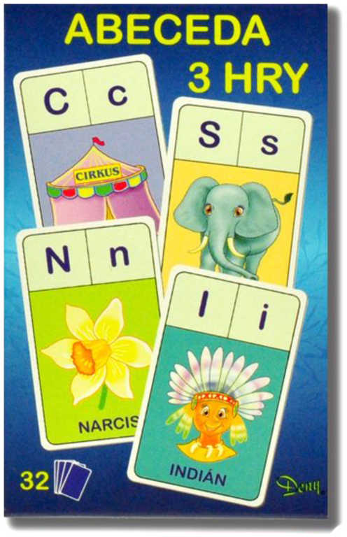 Abeceda - Hledej písmena, 32 ks