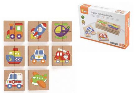 Viga - Dřevěné magnetické puzzle