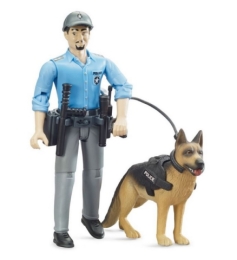 Bruder 62150 - Policista se psem
