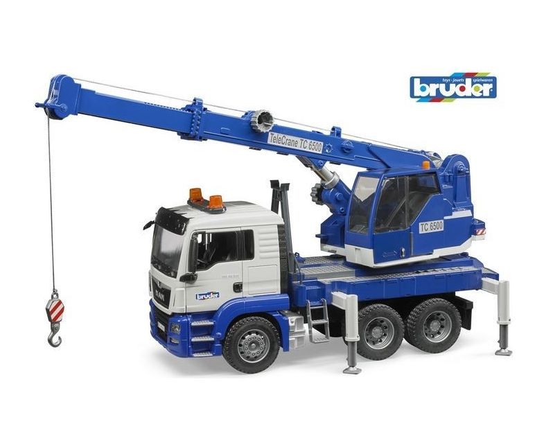 Bruder 3770 - Nákladní auto TGS - Autojeřáb