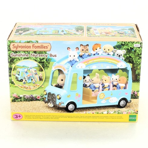 Sylvanian Families - Duhový školkový autobus