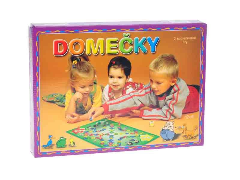 Společenské hra - Domečky v krabičce