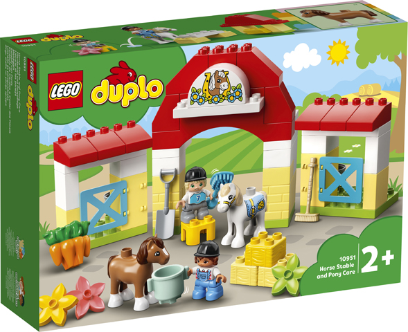LEGO DUPLO 10951 - Stáj s poníky