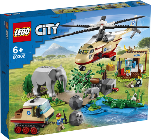 LEGO City 60302 - Záchranná operace v divočině