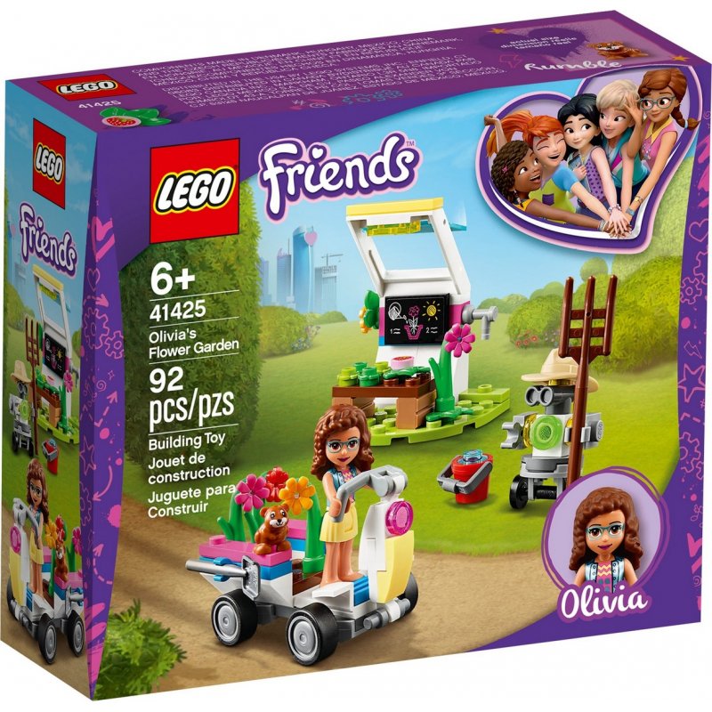 LEGO Friends 41425 - Olivie a její květinová zahrad