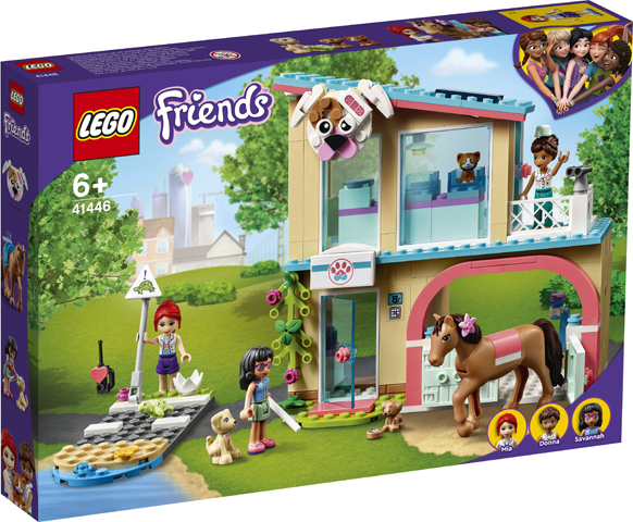 LEGO Friends 41446 -Veterinární klinika v městečku