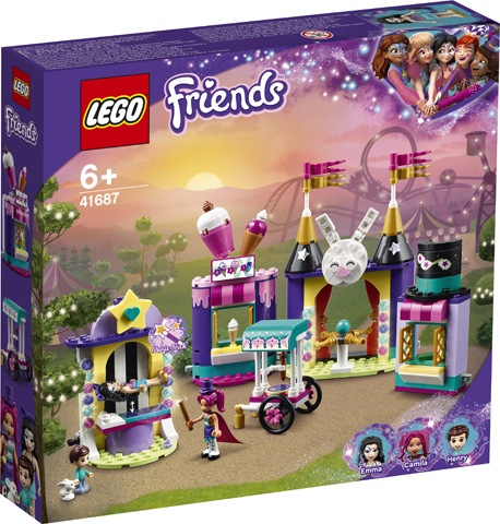 LEGO Friends 41687 - Kouzelné pouťové stánky