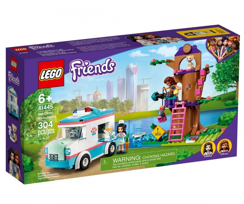 LEGO Friends-41445-veterinární sanitka