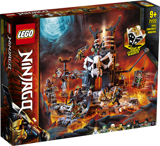Lego Ninjago 71722 - Kobky Čaroděje lebek
