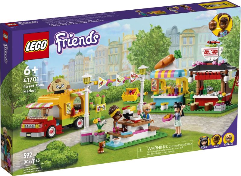 LEGO Friends 41701 - Pouliční trh s jídlem
