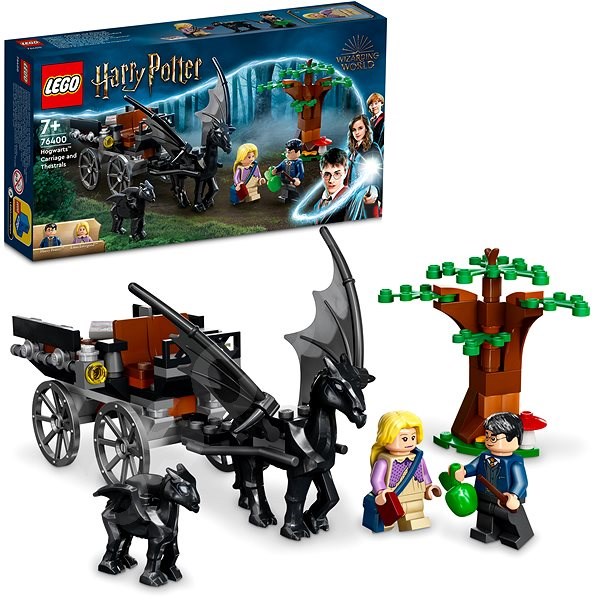 LEGO Harry Potter76400 - Bradavice: Kočár a testrálové