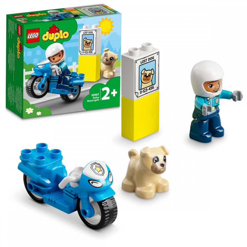 Lego Duplo 10967 Policejní motorka