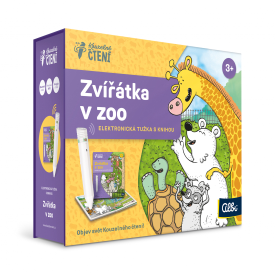 Kouzelné čtení - Albi tužka II + Zvířátka v zoo