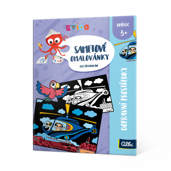 Albi-Kvído-Sametové omalovánky