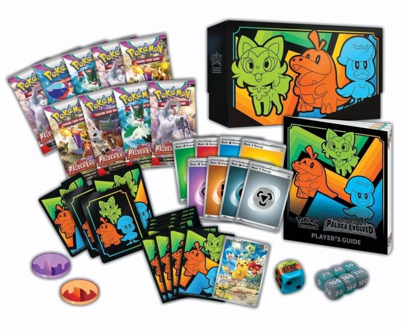 Pokémon Paldea Evolved Elite Trainer Box