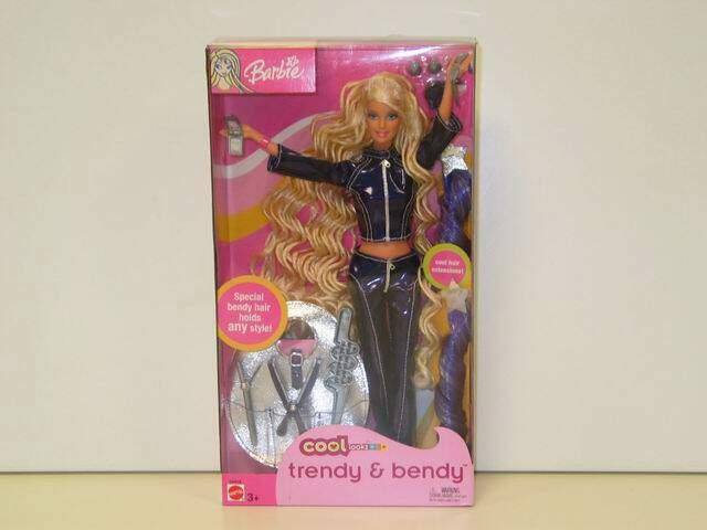 Trendy bendy barbie clearance
