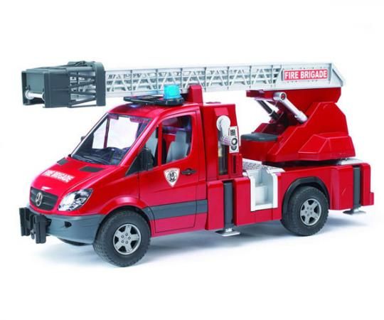 Bruder 2532 - MB Sprinter - Hasiči se žebříkem