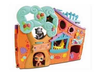 Littlest Pet Shop - Domeček ve tvaru stromečku
