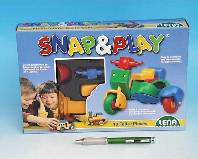 Snap&Play motorka se sajdou
