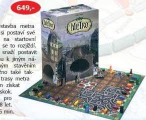 METRO - společenská hra
