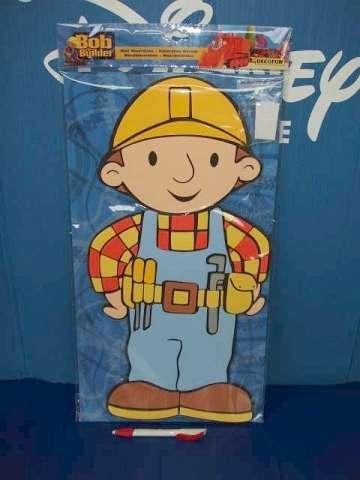 Pěnová figurka- Bořek stavitel