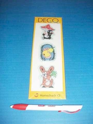 Set 2D nálepky- Krteček